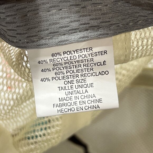 Merrell Boots Hat Womens OS Hitchhike Trucker Green Brown Snap Back Mesh Western - Picture 7 of 7